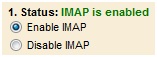 gmail backup enable imap